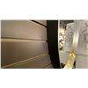 Image 3 : UTTERMOST SERENZA 42"D BEVELED EDGE MIRROR. SILVER LEAF FINISH WITH BLACK. RETAIL $900