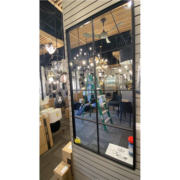 UTTERMOST ROUSSEAU MIRROR. WROUGHT IRON. 30" X 60"