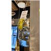 Image 1 : ROCK CRYSTAL LED PENDANT ANTIQUE BRASS