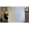 Image 4 : PAIR OF MADISON TABLE LAMPS. BLUE AND POLISHED BRASS RETAIL $1200