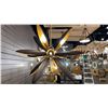 Image 2 : ESTRELLA DEL MAR, 14 LIGHT CHANDELIER, CENTURA WITH BURNISHED GOLD. RETAIL $2830