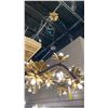 Image 2 : GISELLE 16 LIGHT CHANDELIER. DELPHINE, METAL, CRYSTAL GLASS. RETAIL $3340