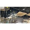 Image 3 : CELESTE 8 LIGHT CHANDELIER. AGED BRASS. APPROX 30"D