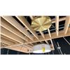 Image 5 : JOVIAN LED CHANDELIER. CHAMPAGNE GOLD. 30"D RETAIL $1900