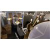 Image 6 : JOVIAN LED CHANDELIER. CHAMPAGNE GOLD. 30"D RETAIL $1900