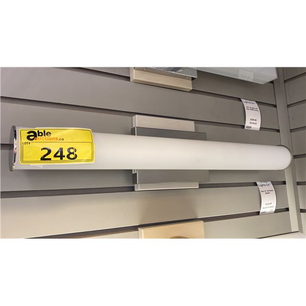 VIDOR 24" LED NICKEL BATHROOM LIGHT BAR