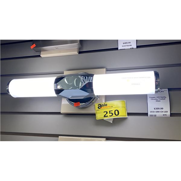 GROUP OF 2 BATH LIGHTS. TOTAL RETAIL $700