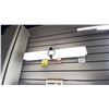 Image 1 : PAIR OF KICHLER BORDEAUX LED BATH LIGHT. POLISHED NICKEL, SATIN ETCHED GLASS. RETAIL $1020. ONE IN