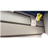 Image 2 : LORING LED VANITY LIGHT. MIDNIGHT BLACK, MILK WHITE GLASS. 27"D RETAIL $830