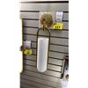 Image 1 : PAIR OF HUDSON VALLEY LORIMER LED WALL SCONCES. AGED BRASS, OPAL SHINY GLASS. 22"H