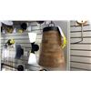 Image 1 : PORCHSIDE TURNED WOOD PENDANT LIGHT. 9 1/4" RETAIL $660