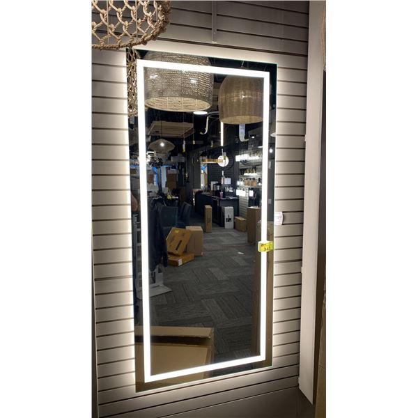 HARMONY BACKLIT LED MIRROR. 32" X 70". RETAIL $2000