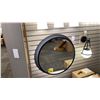 Image 2 : CHENNAI LED MIRROR. BLACK MATTE 28"D RETAIL $2000