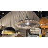 Image 1 : CORDA SINGLE LIGHT PENDANT. RUSTIC IRON, SISAL ROPE, 16"D