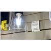 Image 2 : 3 LIGHT AND 2 LIGHT VANITY LIGHTS. CAPITAL LIGHTING RORY. MATTE BLACK, CLEAR GLASS. RETAIL $800
