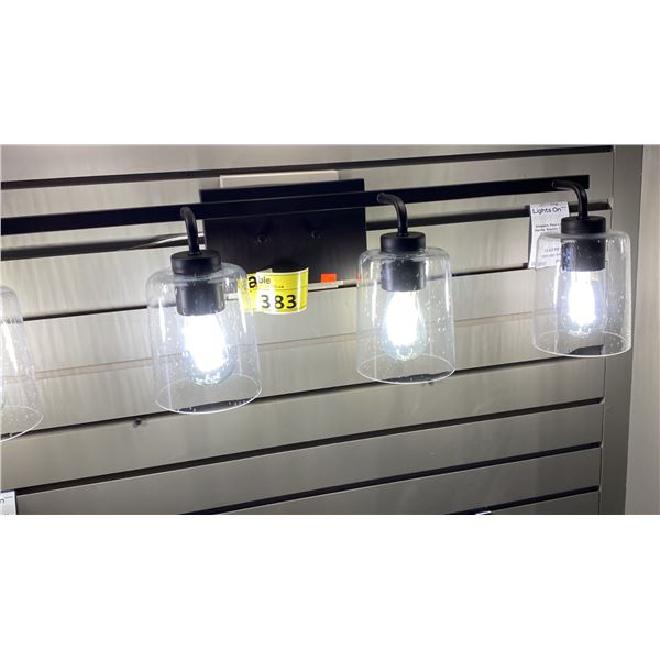 GROUP OF 4 ASST VANITY LIGHTS. RETAIL $1700