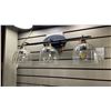 Image 4 : GROUP OF 4 X 3 LIGHT VANITY LIGHTS. RETAIL $1800
