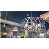 Image 1 : ALTON 6 LIGHT PENDANT. AGED METAL. 28"D. RETAIL $1060