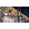 Image 3 : SUMMIT 6 LIGHT CHANDELIER. TEXTURED BLACK. 27"D RETAIL $910