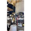 Image 2 : SONNET 6 LIGHT CHANDELIER. MATTE BLACK. 29"D