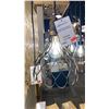 Image 3 : GROUP OF 5 PENDANT LIGHTS. VARIOUS STYLES AND SIZES. RETAIL $1450