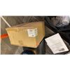 Image 3 : PAIR OF SEAPORT 2 LIGHT FLUSH MOUNT BRUSH CHAMPAGNE BRASS. ONE IN BOX PLUS ALGAR LED