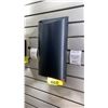 Image 1 : GROUP OF 3 KICHLER WESLEY LED WALL MOUNT OUTDOOR LIGHTS. BLACK, CLEAR TEMPERED GLASS. RETAIL $1770