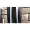 Image 2 : RIVER PATH LED OUTDOOR WALL MOUNT. TEXTURED BLACK, CLEAR BUBBLE OPTICAL CRYSTAL. RETAIL $500