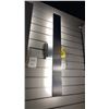 Image 1 : PAIR OF KUZCO VESTA LED WALL SCONCES. BRUSHED NICKEL, FROSTED GLASS. RETAIL $1000