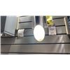 Image 2 : PAIR OF SKYLER LED WALL SCONCE. SATIN PLATINUM. RETAIL $660