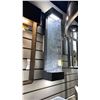 Image 2 : MOONDEW WALL SCONCE 24". GRAPHITE AND GLASS RETAIL $540