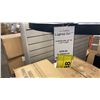 Image 3 : GROUP OF 3 26" CHANDELIER. BLACK IRON. 6 LED LIGHTS. 2 IN BOX