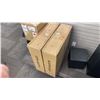 Image 5 : GROUP OF 3 26" CHANDELIER. BLACK IRON. 6 LED LIGHTS. 2 IN BOX