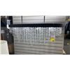 Image 1 : WINHAM 8 LIGHT CHANDELIER. BLACK FORGE AND CRYSTAL. 36" RETAIL $1600