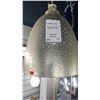 Image 9 : GROUP OF 4 PENDANT LIGHTS. VARIOUS SIZES. RETAIL $2100