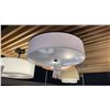 Image 2 : GROUP OF 8 LIGHTS. 7 FLUSHMOUNT, 1 PENDANT. RETAIL $2500