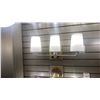 Image 15 : LARGE GROUP LOT OF 13 ASST BATHROOM LIGHTS WITH BRUSHED GOLD FINISHES. RETAIL $4590