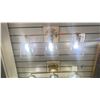 Image 17 : LARGE GROUP LOT OF 13 ASST BATHROOM LIGHTS WITH BRUSHED GOLD FINISHES. RETAIL $4590