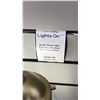 Image 20 : LARGE GROUP LOT OF 13 ASST BATHROOM LIGHTS WITH BRUSHED GOLD FINISHES. RETAIL $4590