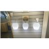 Image 25 : LARGE GROUP LOT OF 13 ASST BATHROOM LIGHTS WITH BRUSHED GOLD FINISHES. RETAIL $4590