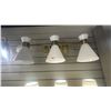 Image 14 : GROUP LOT OF 9 MAINLY ANTIQUE LOOK BATH AND VANITY LIGHTS. RETAIL $4500
