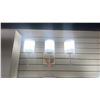 Image 7 : GROUP OF 6 VANITY FIXTURES. ASST STYLES. GOLD/BRASS. RETAIL $2000