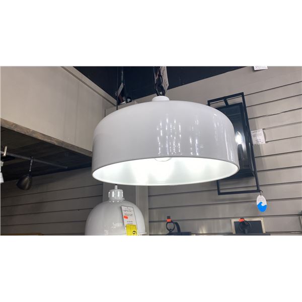GROUP OF 7 ASST PENDANT LIGHTS. RETAIL $2600+