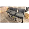 Image 1 : GROUP OF 5 BAR HEIGHT STOOLS.