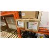 Image 2 : SHELF LOT OF 8 BOXED LIGHTS. 2 X DESIGNERS FOUNTAIN D26M-SFMB, 2 X Z-LITE 569XL-BK, 2 X SONNEMAN