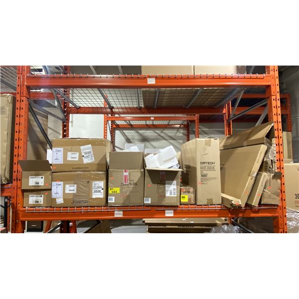 GROUP LOT OF NEW LIGHTS IN BOXES. APPROX 15 PIECES. LOCATED IN STOREROOM 1