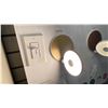 Image 2 : GROUP LOT OF 17 KONCEPT GRAVY WALL SCONCES INC DISPLAY BOARD. RETAIL +$6000.