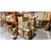 Image 1 : PALLET OF APPROX 21 BOXES OF ASST LIGHTING. MOSTLY Z-LITE. THOUSANDS OF DOLLARS WORTH