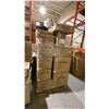 Image 1 : PALLET OF APPROX 21 BOXES OF ASST LIGHTING. MOSTLY Z-LITE. THOUSANDS OF DOLLARS WORTH