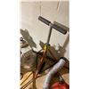 Image 5 : GROUP LOT CONTENTS ON TOP OF MEZZANINE IN STOREROOM 1. 5 HP RIDGID SHOP VAC, HALOGEN JOB LIGHT,